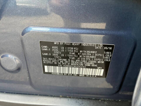 2016 Subaru Outback 2.5i Premium