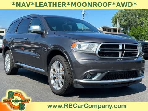 2018 Dodge Durango for sale at R & B CAR CO in Fort Wayne IN