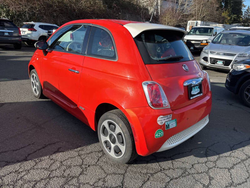 Used 2013 FIAT 500e Battery Electric with VIN 3C3CFFGE6DT751746 for sale in Edmonds, WA