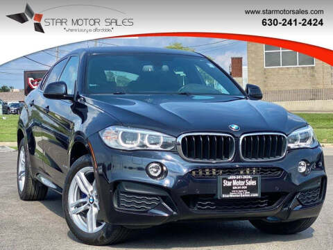 2015 BMW X6 for sale at Star Motor Sales in Downers Grove IL