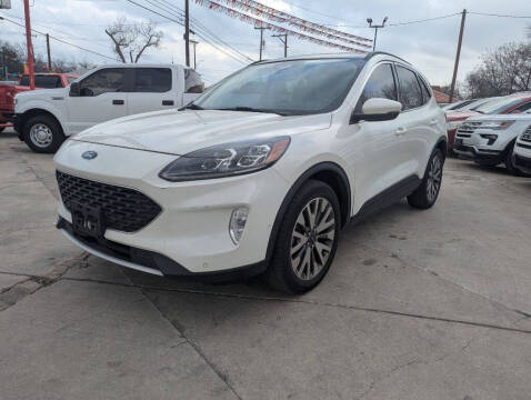 2020 Ford Escape for sale at FINISH LINE AUTO GROUP in San Antonio TX