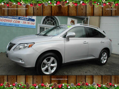 2012 Lexus RX 350 for sale at Precision Automotive Group in Youngstown OH