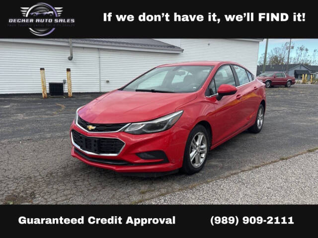 2017 Chevrolet Cruze for sale at DECKER AUTO SALES in Bay City, MI