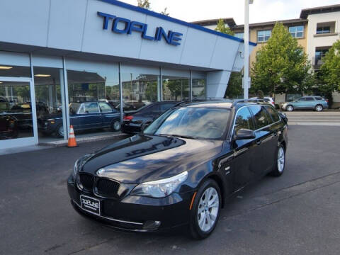 2010 BMW 5 Series for sale at Topline Auto Inc in San Mateo CA