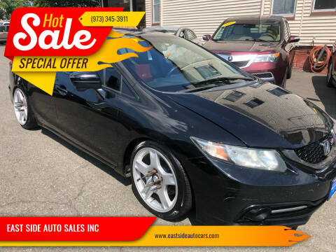 2015 Honda Civic for sale at EAST SIDE AUTO SALES INC in Paterson NJ