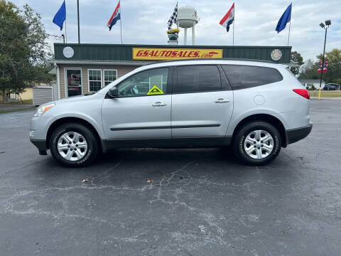 2012 Chevrolet Traverse for sale at G and S Auto Sales in Ardmore TN