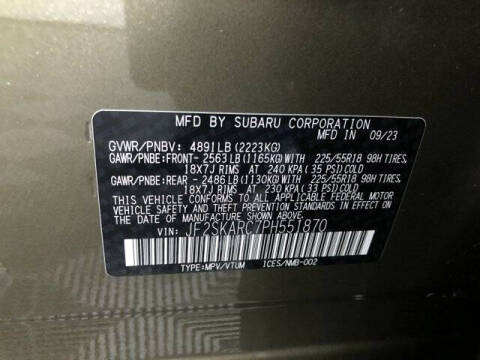 2023 Subaru Forester Touring