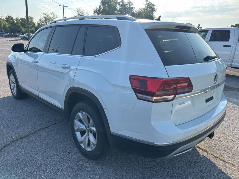 Used 2018 Volkswagen Atlas SEL with VIN 1V2ER2CA0JC542094 for sale in Claremore, OK