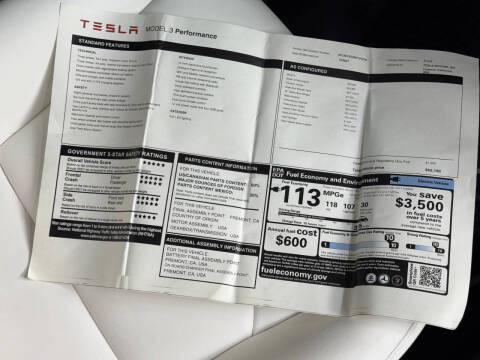 2022 Tesla Model 3 Performance