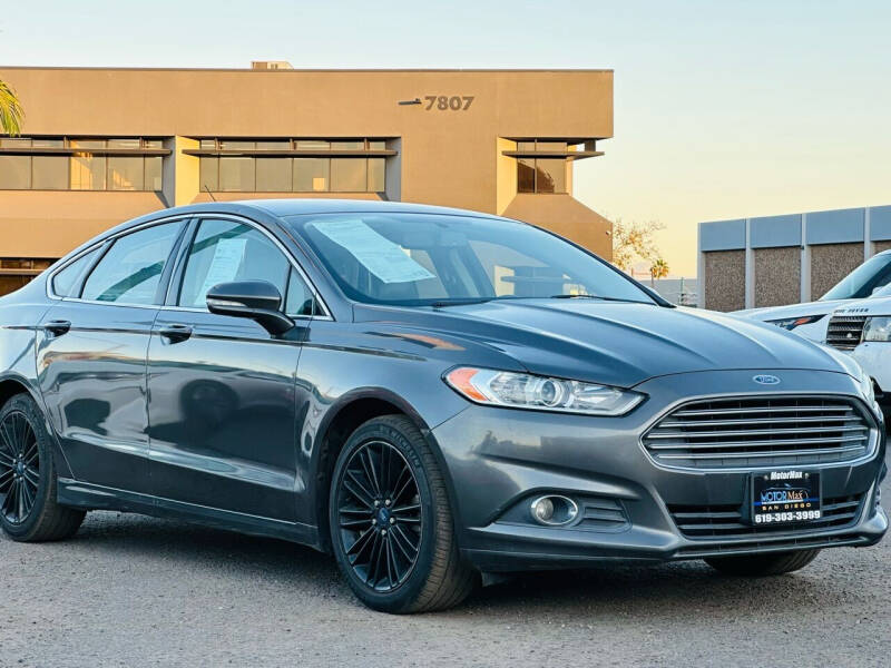 2015 Ford Fusion for sale at MotorMax in San Diego CA