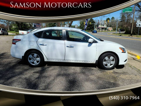 2015 Nissan Sentra for sale at Samson Motorcars inc in Bowling Green VA