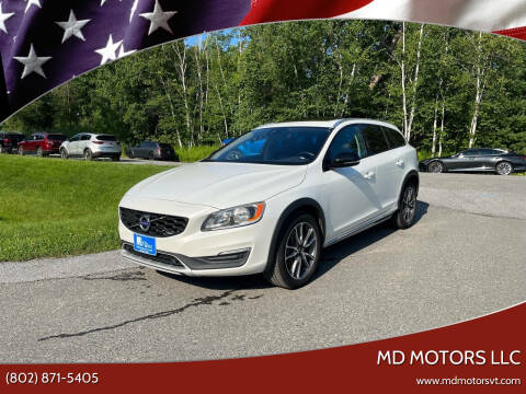 2018 Volvo V60 Cross Country for sale at MD Motors LLC in Williston VT