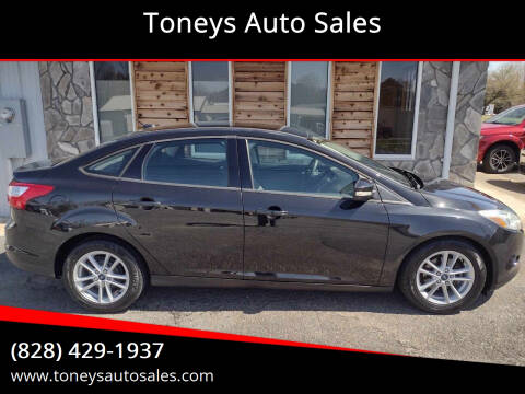 2013 Ford Focus for sale at Toneys Auto Sales in Forest City NC