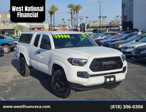 2017 Toyota Tacoma for sale at West National Financial in Van Nuys CA