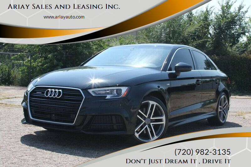 2017 Audi A3 for sale at Ariay Sales and Leasing Inc. - Pre Owned Storage Lot in Denver CO