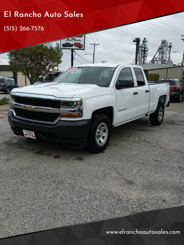 2019 Chevrolet Silverado 1500 LD for sale at El Rancho Auto Sales in Des Moines IA