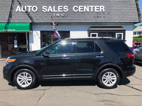 2015 Ford Explorer for sale at Auto Sales Center Inc in Holyoke MA