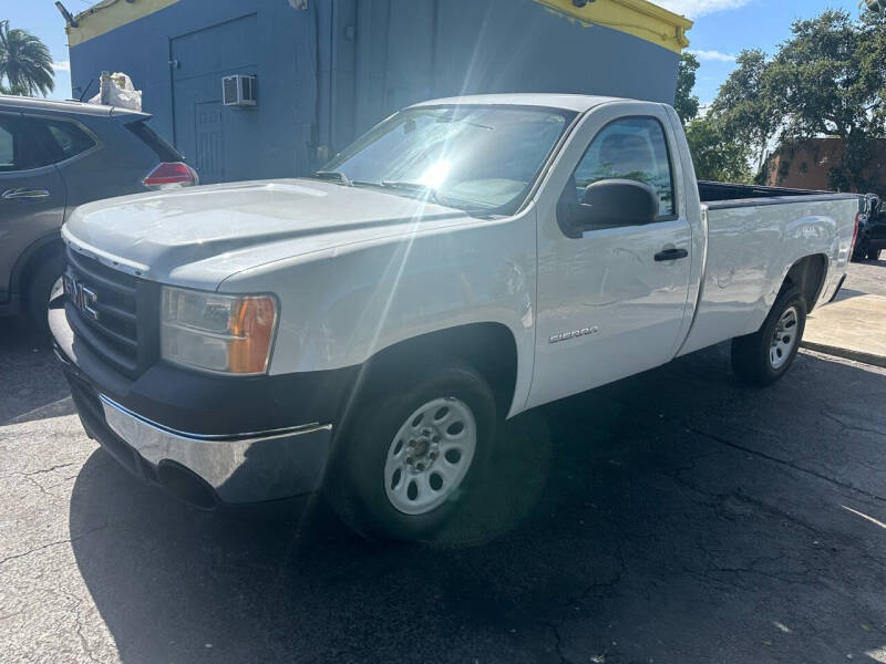 Used 2012 GMC Sierra 1500 Work Truck with VIN 1GTN1TEX2CZ279218 for sale in Pompano Beach, FL