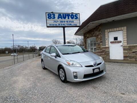 2010 Toyota Prius for sale at 83 Autos in York PA