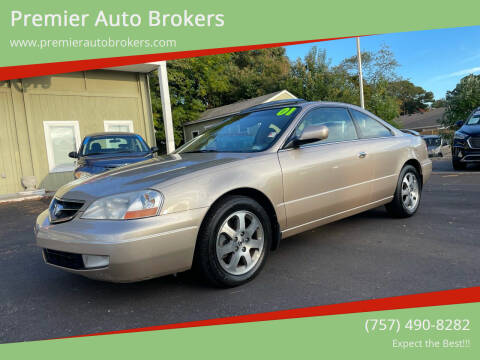 2001 Acura CL for sale at Premier Auto Brokers in Virginia Beach VA