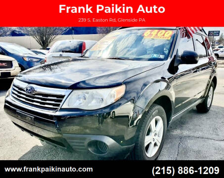 2010 Subaru Forester for sale at Frank Paikin Auto in Glenside PA