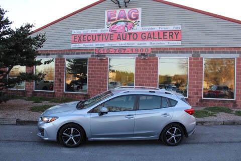 2019 Subaru Impreza for sale at EXECUTIVE AUTO GALLERY INC in Walnutport PA