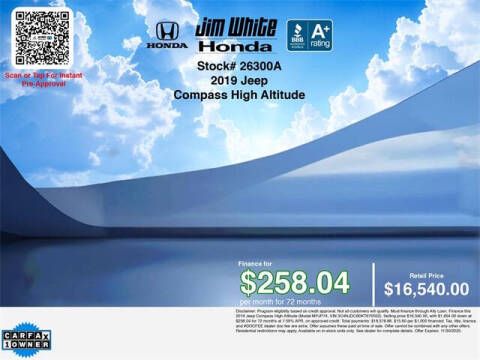 2019 Jeep Compass High Altitude