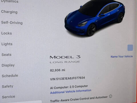 2018 Tesla Model 3