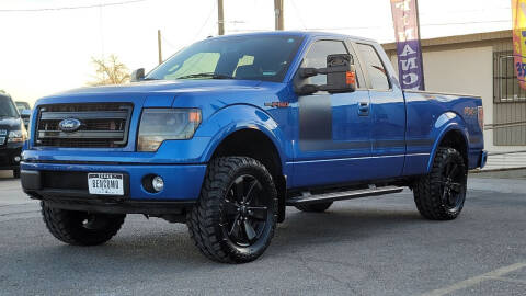 2013 Ford F-150 for sale at BENCOMO MOTORS in El Paso TX