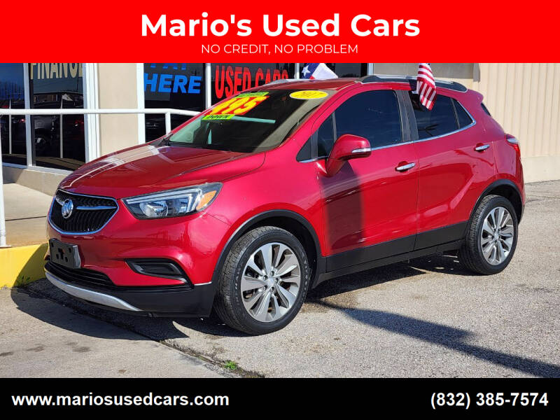 2017 Buick Encore for sale at Mario's Used Cars in Houston TX