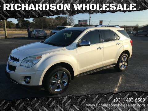 2012 Chevrolet Equinox for sale at RICHARDSON WHOLESALE in Fayetteville TN