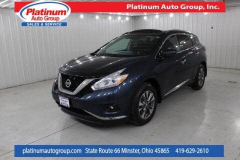 2016 Nissan Murano for sale at Platinum Auto Group Inc. in Minster OH