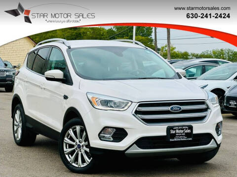 2017 Ford Escape for sale at Star Motor Sales in Downers Grove IL