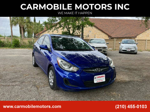 2013 Hyundai Accent for sale at CARMOBILE MOTORS INC in San Antonio TX
