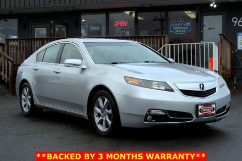 2013 Acura TL for sale at CERTIFIED CAR CENTER in Fairfax VA