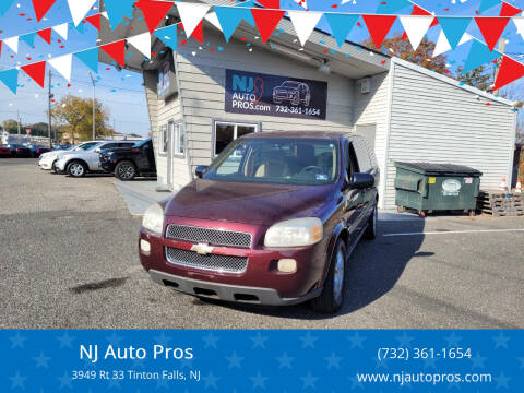 2008 Chevrolet Uplander for sale at NJ Auto Pros in Tinton Falls NJ