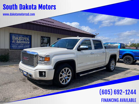 2015 GMC Sierra 1500 for sale at South Dakota Motors in Brookings SD