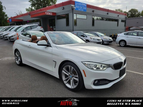 2016 BMW 4 Series for sale at Auto Car Zone LLC in Bellevue WA