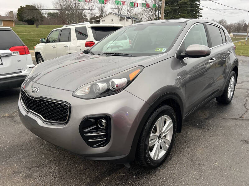 Used 2018 Kia Sportage LX with VIN KNDPMCAC2J7398575 for sale in Dillonvale, OH