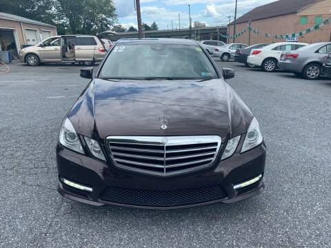 2012 Mercedes-Benz E-Class for sale at YASSE'S AUTO SALES in Steelton PA