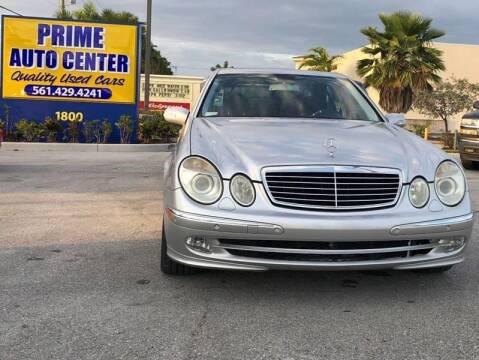2004 Mercedes-Benz E-Class for sale at PRIME AUTO CENTER in Palm Springs FL
