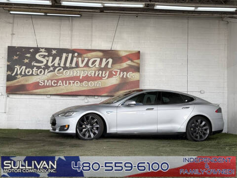 2012 Tesla Model S for sale at SULLIVAN MOTOR COMPANY INC. in Mesa AZ