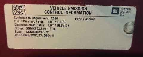 2016 Chevrolet Traverse LT