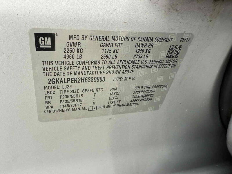 2017 GMC Terrain SLT