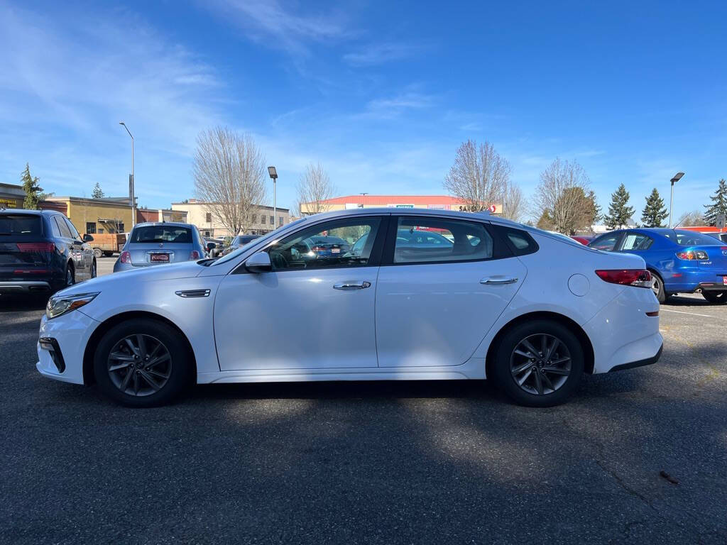 2020 Kia Optima for sale at PLATINUM AUTO SALES INC in Lacey, WA