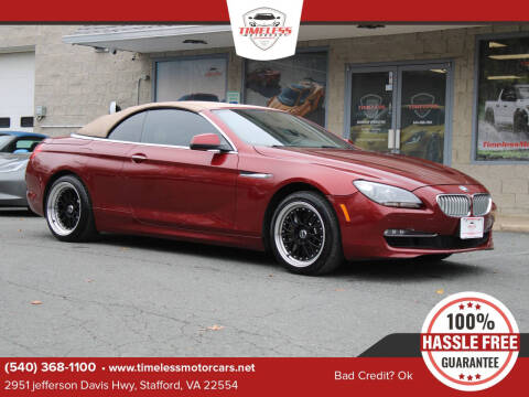 2012 BMW 6 Series 650i