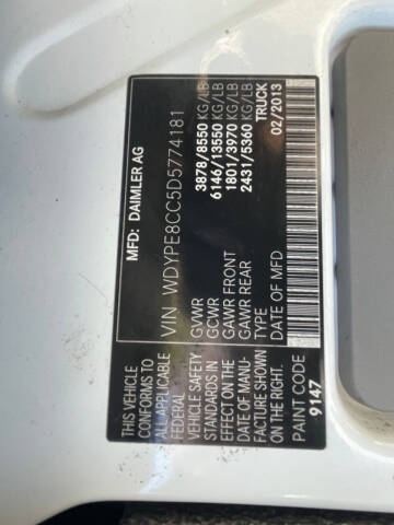 2013 Freightliner Sprinter