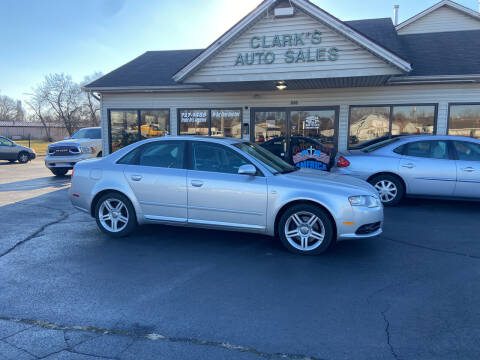 2008 Audi A4 for sale at Clarks Auto Sales in Middletown OH