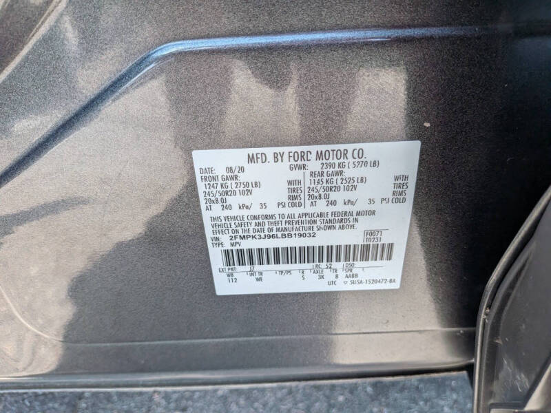 2020 Ford Edge ST Line