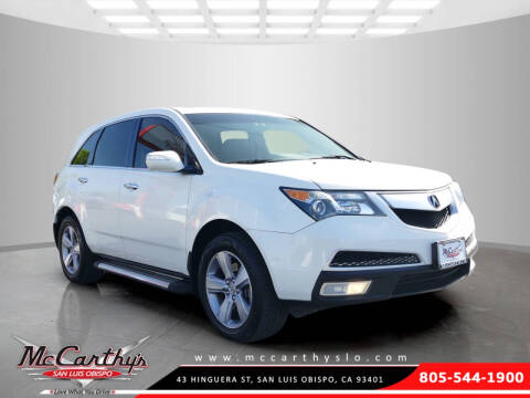 2012 Acura MDX for sale at McCarthy Wholesale in San Luis Obispo CA